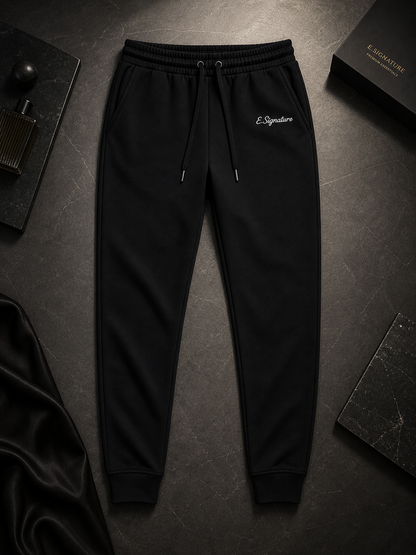 THE SIGNATURE POLO BLACK JOGGERS