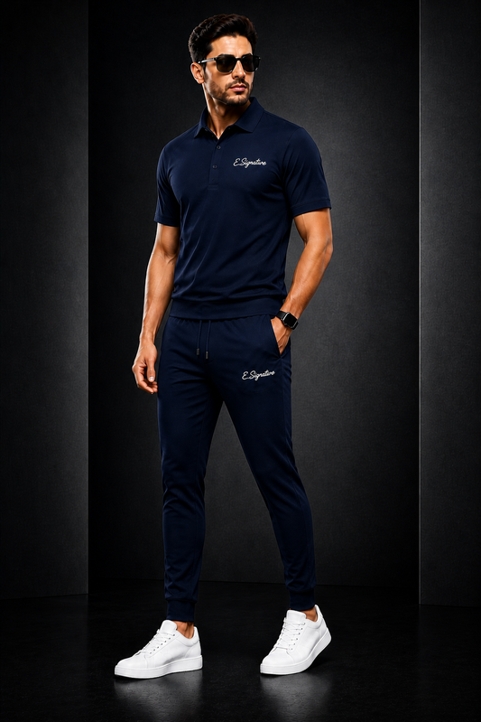 THE SIGNATURE NAVY TRACK SUIT