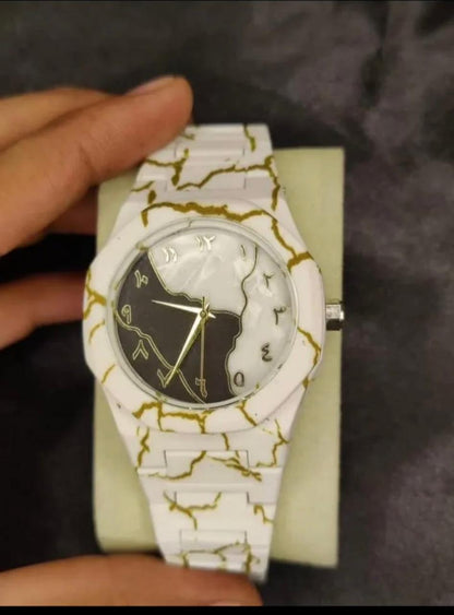E.SIGNATURE LUXURY ARABIC MARBLE EDITION WHITE GOLD